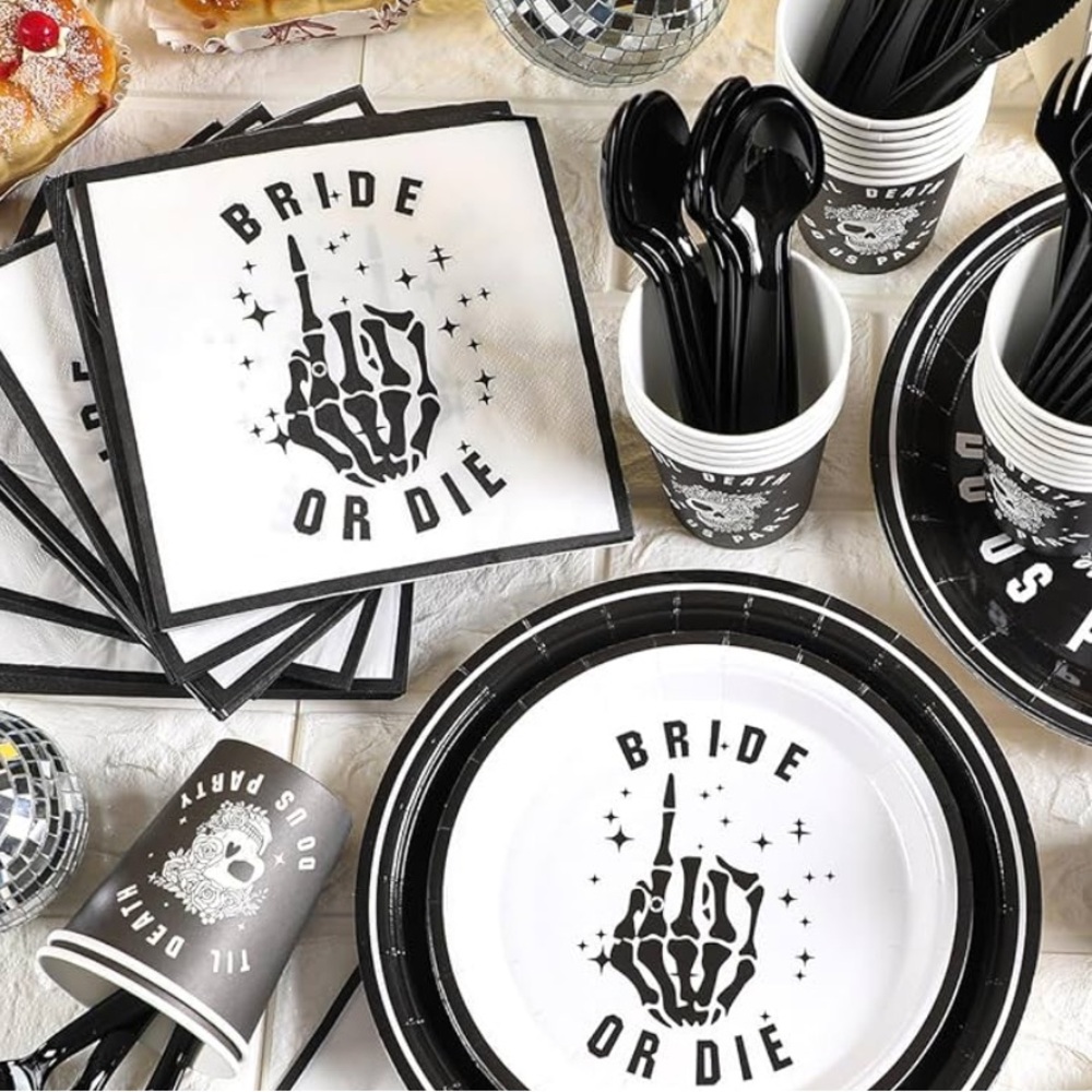 Bride or Die Napkins